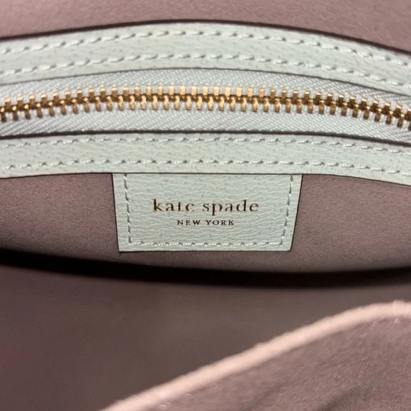 Kate Spade Mint Green Katy Medium Top Handel Satchel - Picture 5 of 12